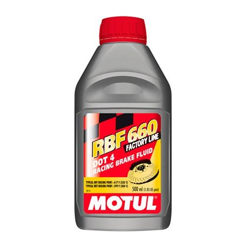 MOTUL RBF 660 FACTORY LINE BRAKE FLUID; DOT4