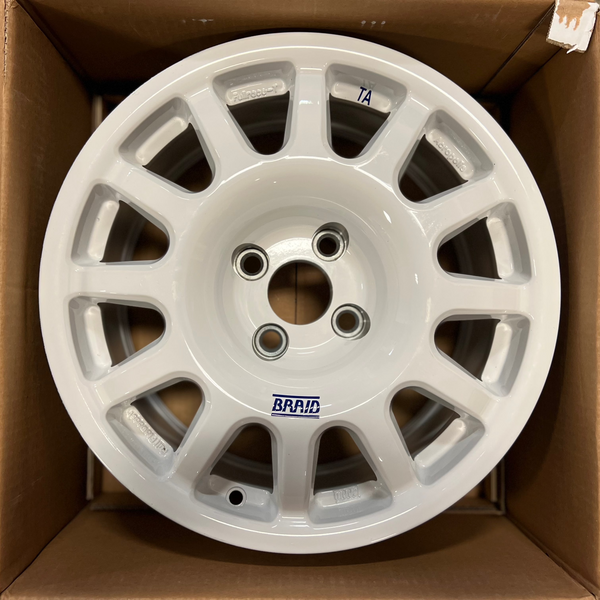 BRAID Fullrace TA, 15 x 6.5, Blemished E30 BMW rally car