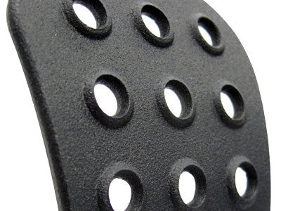 dead pedal cover Rennline Aluminum Dead Pedal