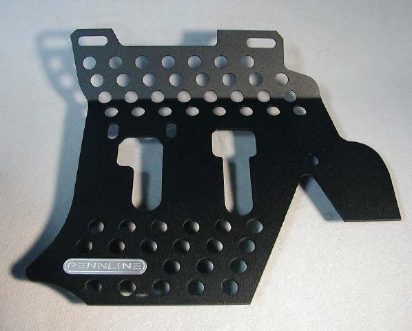 Rennline Aluminum floor board - Driver Side - Porsche