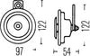 Hella Sharptone Rally Horn