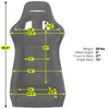 Corbeau DFX Fixed Back Seat