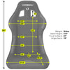 Corbeau FORZA Fixed Back Seat