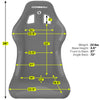 Corbeau FORZA Fixed Back Seat