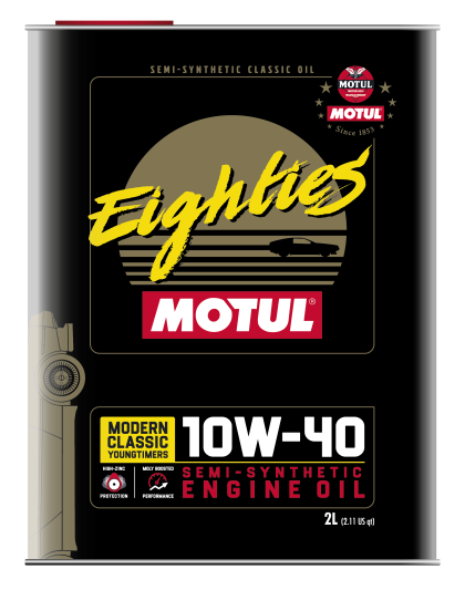 Motul 10W40 Classic Eighties Oil - 1x2L