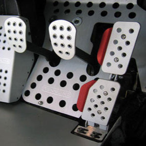 motorsport pedale Rennline (Rev2) - 4PC Pedal Set - Perforated - Porsche